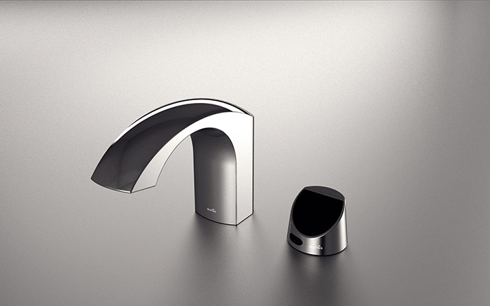 MCPF5 Chrome Faucet With Control Panel